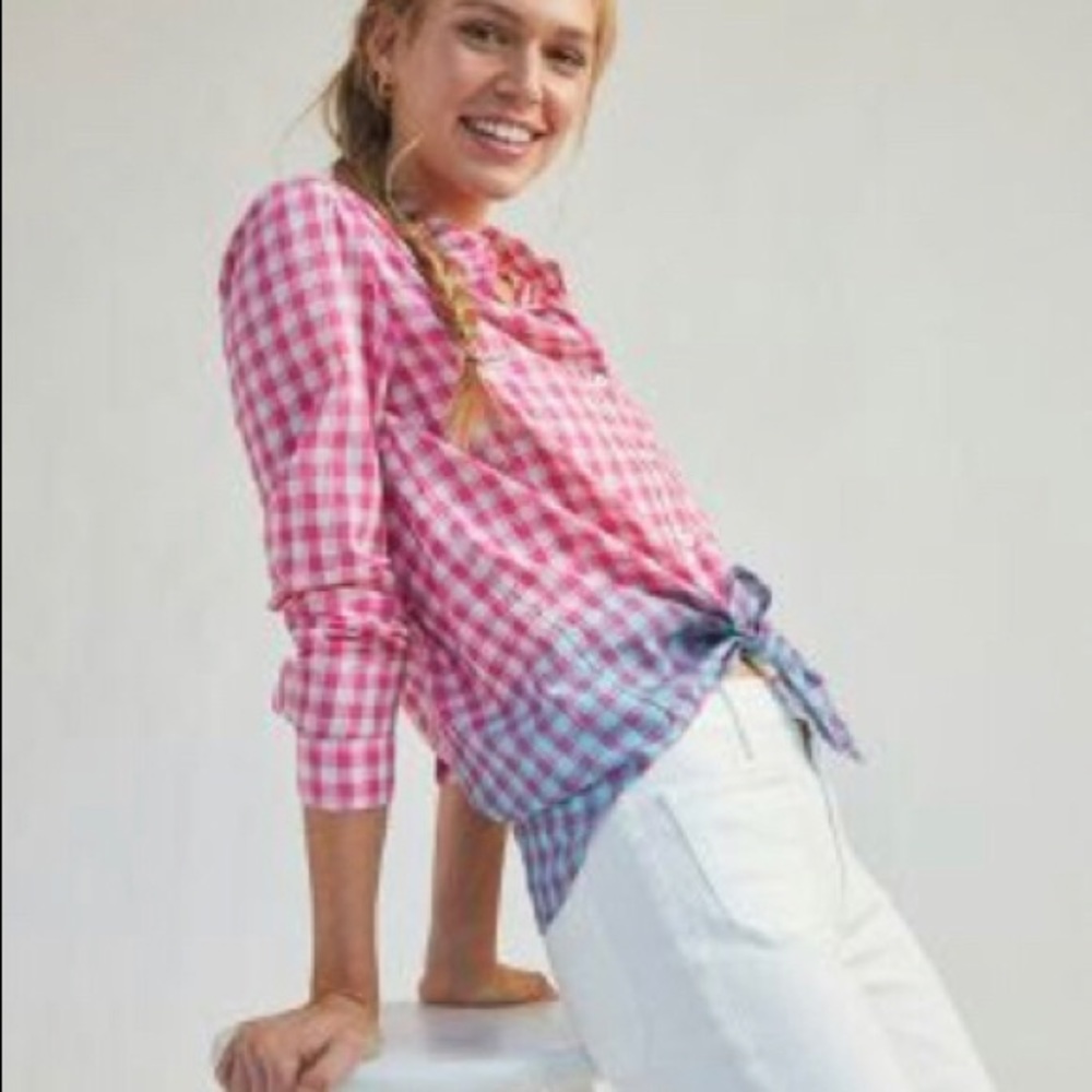 NWT Anthropologie Pilcro Relaxed Buttondown XS